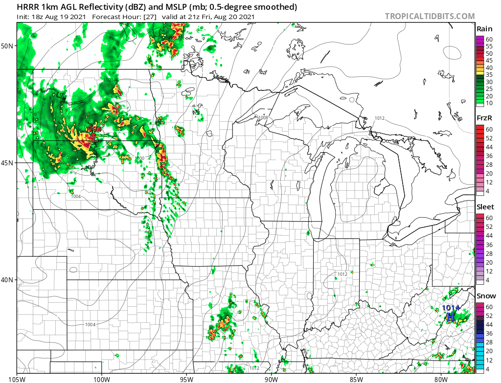 NOAA HRRR model