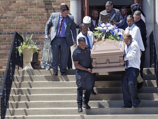 Funeral service held for Thurman Blevins