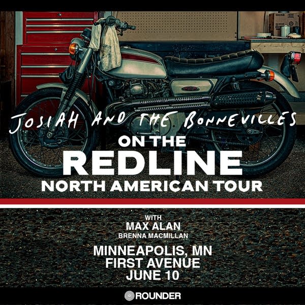 Josiah and the Bonnevilles 2026 Tour Admat