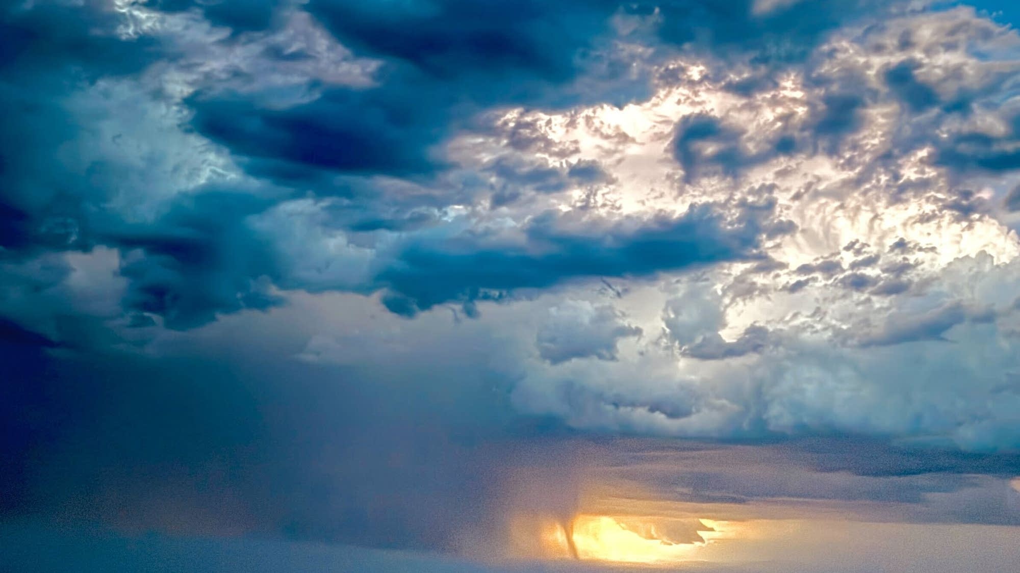 Welcome rains came along with cooler temperatures
