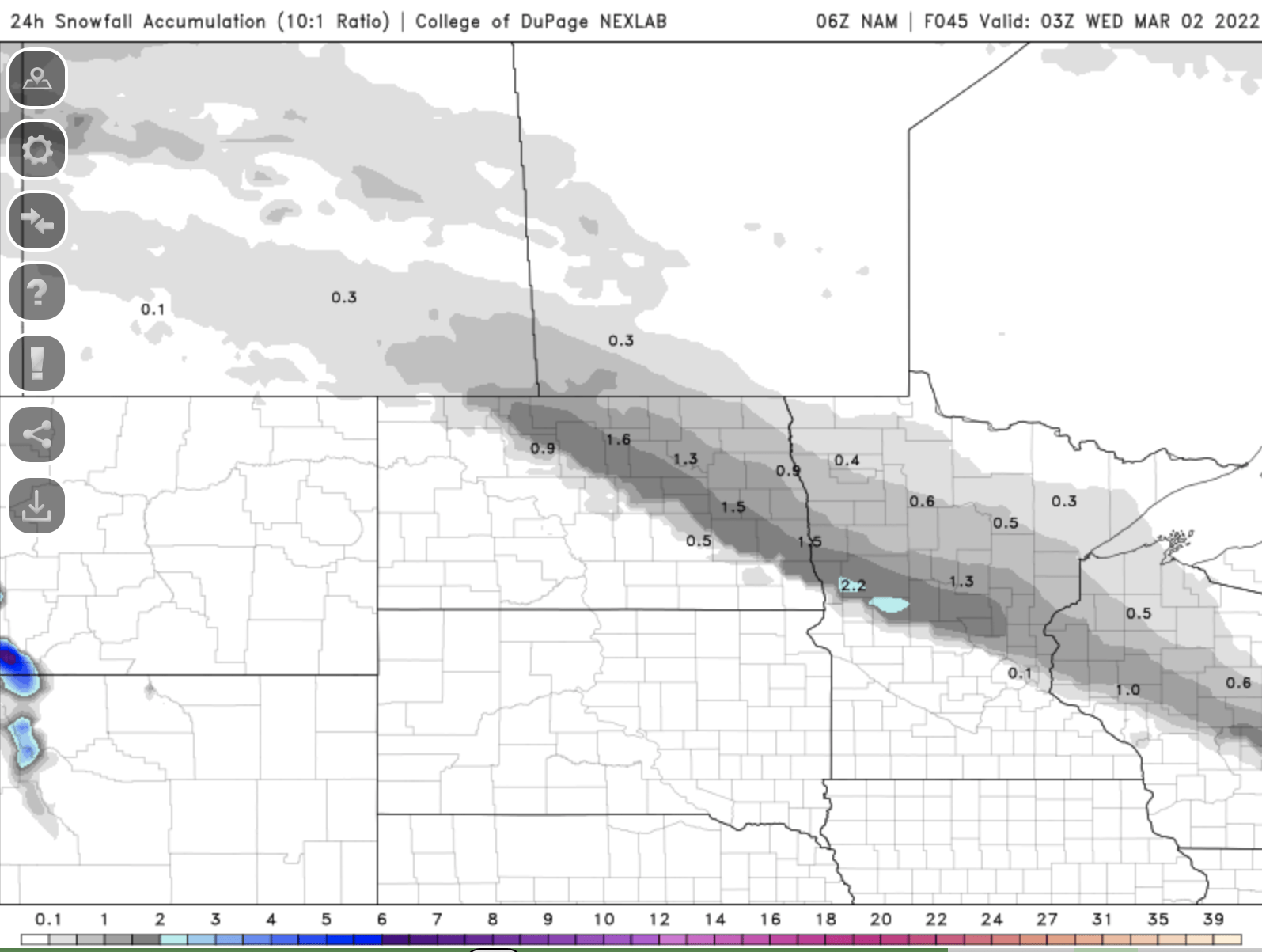 snow Tuesday