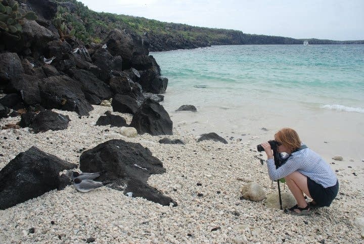 Cotner in the Galapagos