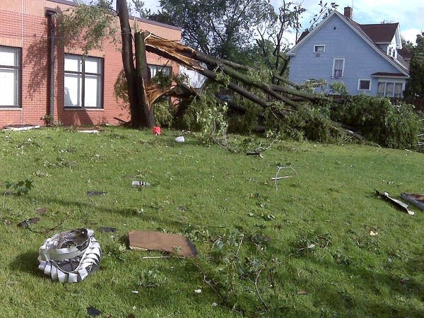 Storm damage