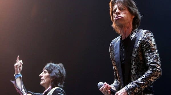 A new documentary series on the Stones' rise to fame touches on lessons about growing a business and entrepreneurship. Above, frontman Mick Jagger and guitarist Ron Wood performing in 2006.