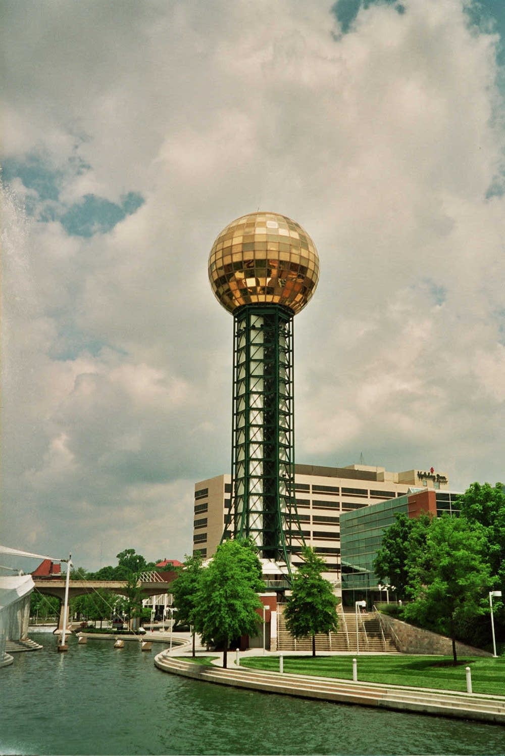 World's Fair Sunsphere in Knoxville