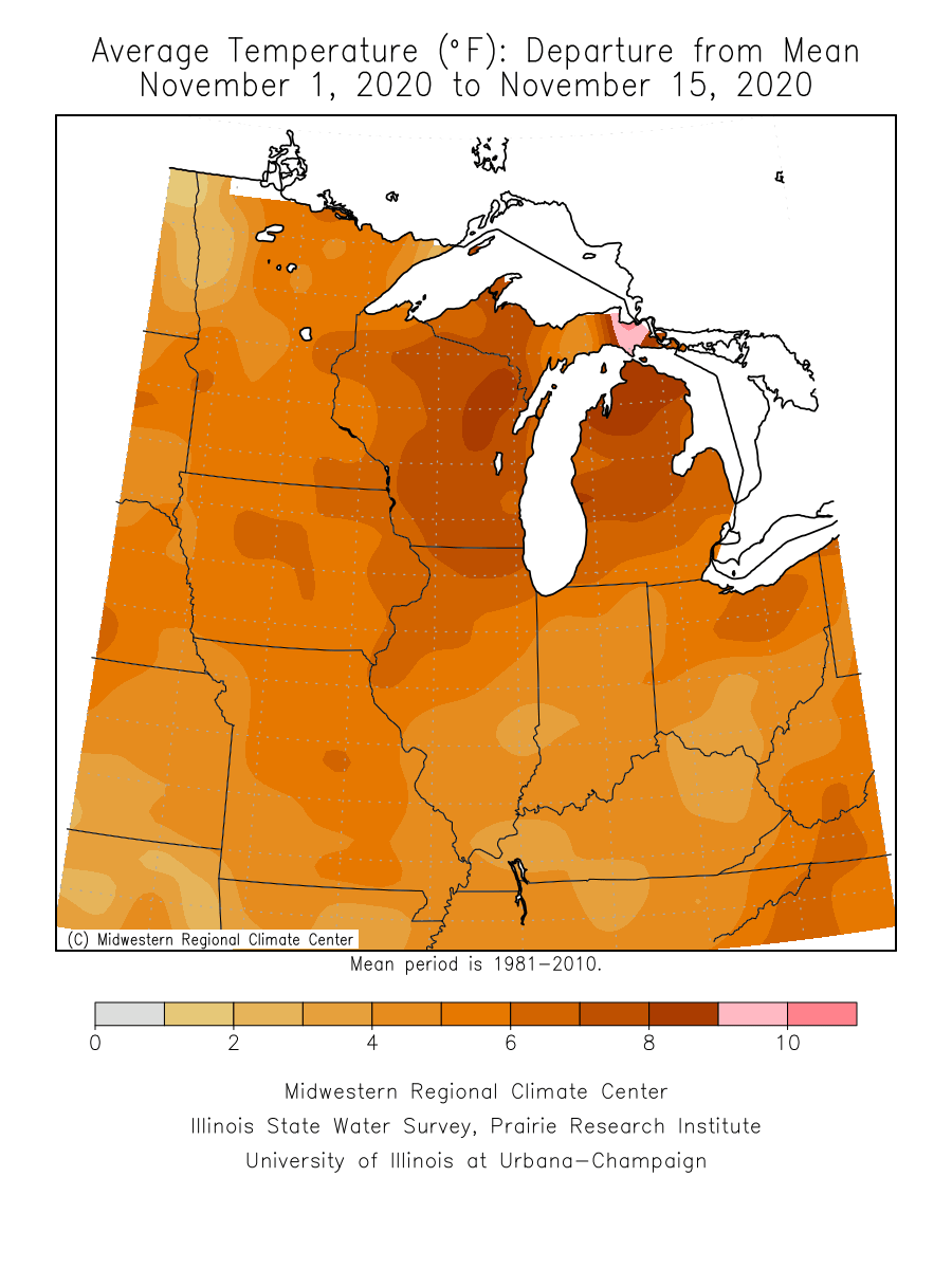 Weird November 2020 Sunnier, warmer, and snowier than average MPR News