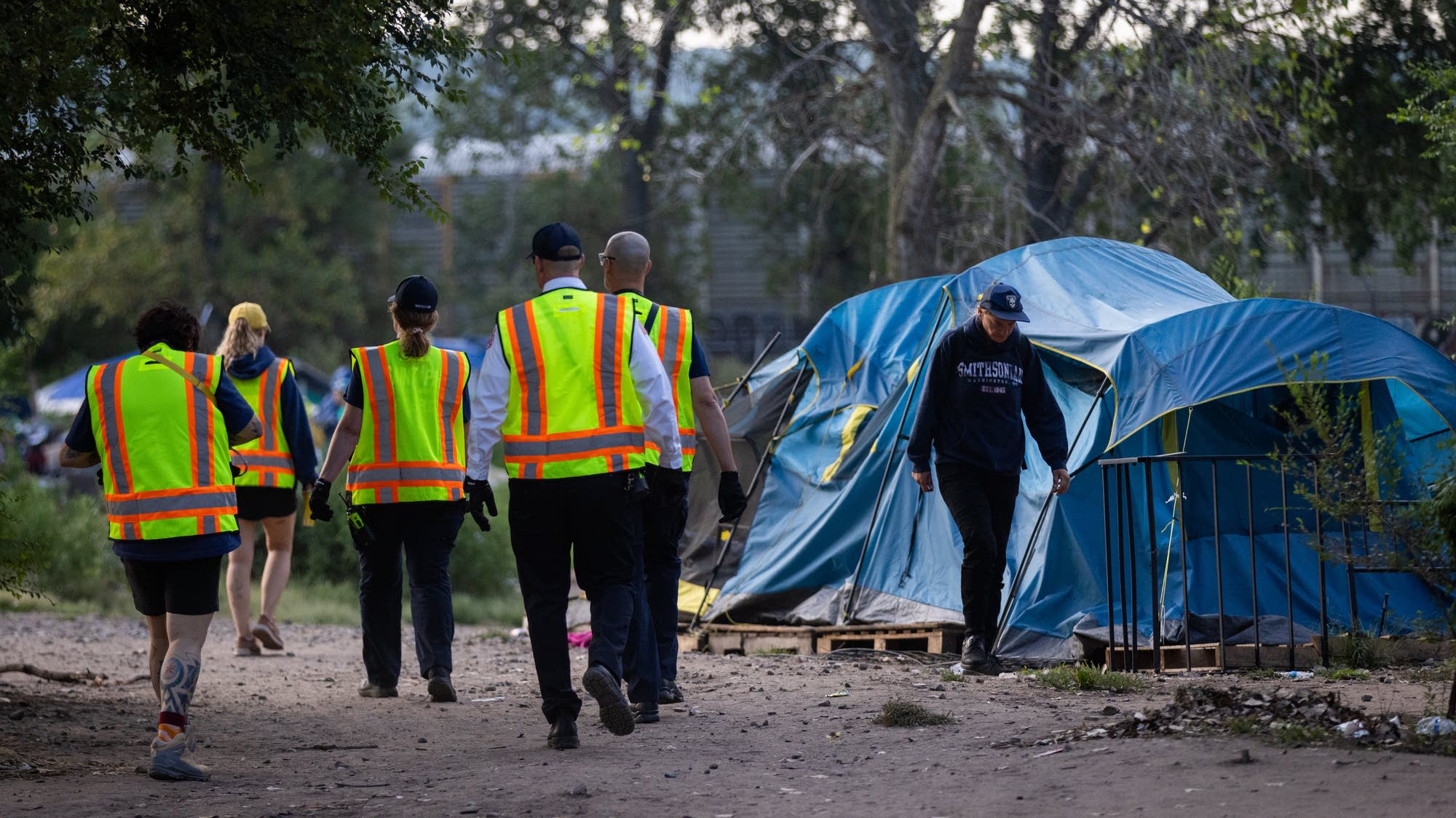 St. Paul clears homeless encampment at Pig's Eye Park