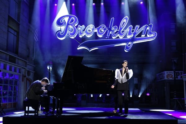 St. Vincent performs her song, 'New York,' on 'Jimmy Kimmel Live!'