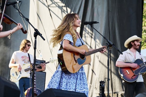 Margo Price at the 2025 Blue Ox festival in Eau Claire, Wisconsin