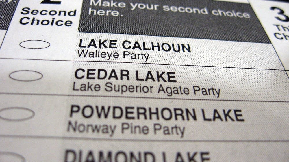 Poll 56 Of Voters Prefer Instant Runoff Voting MPR News