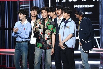 BTS at the 2018 Billboard Music Awards