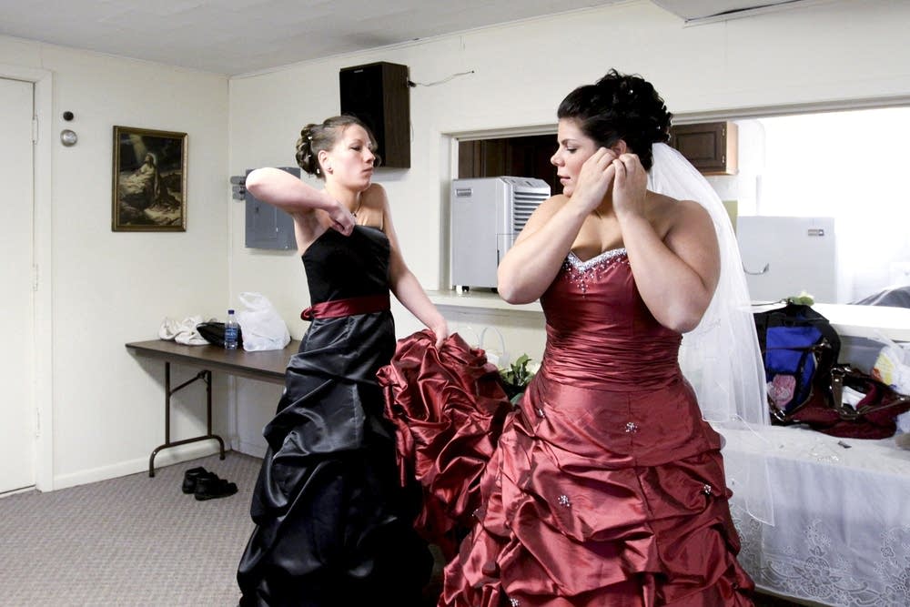 Bridal dressing room