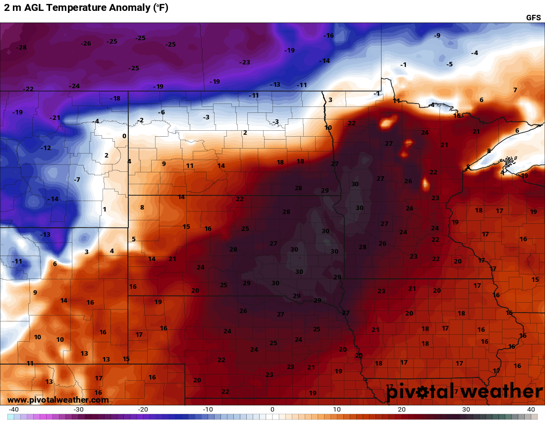 Above-normal temperatures Thursday with red flag warnings west