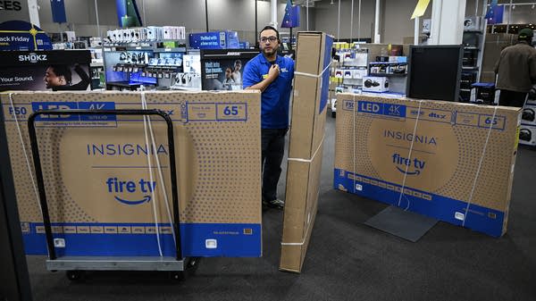 Domestic TV sales at Best Buy went up more than 10% in the second quarter compared to last year.