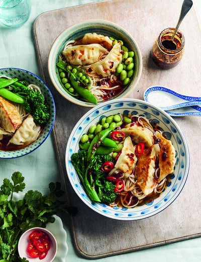 Gyoza Noodle Bowls