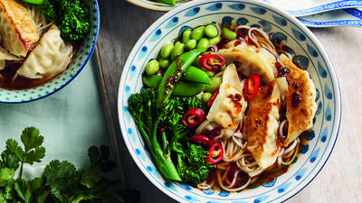 Gyoza Noodle Bowls