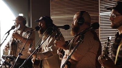 Them Coulee Boys in studio