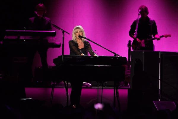 Christine McVie joined Fleetwood Mac in concert for the first time since 1998 on Tuesday, Sept. 30, 2014 at Target Center.