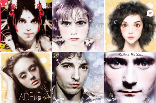 Music News: Album covers get Meitu makeovers