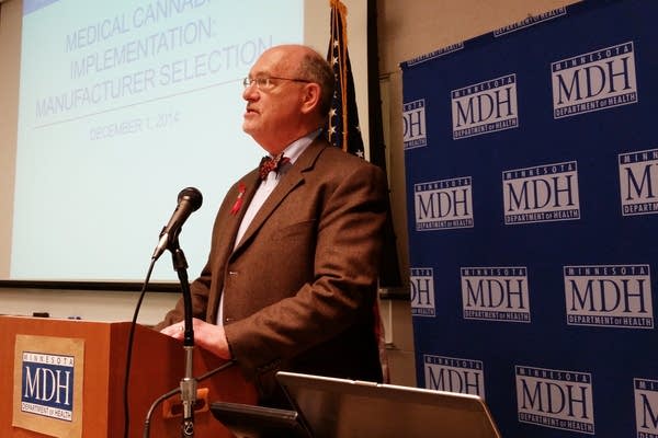 Health commissioner Ed Ehlinger