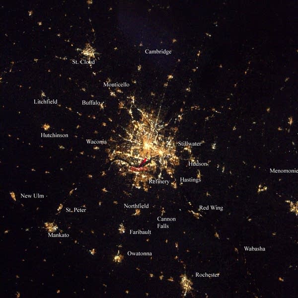 Minnesota from space