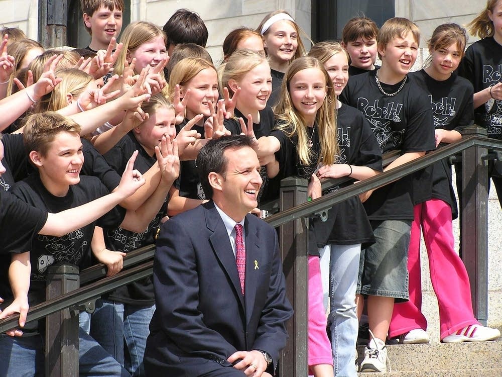 Pawlenty and kids