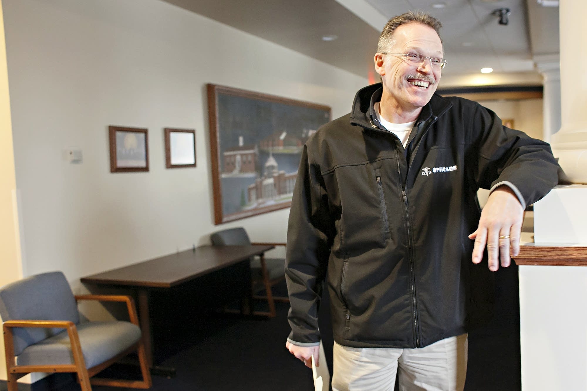 Steve Gander, 55, took office as mayor of East Grand Forks