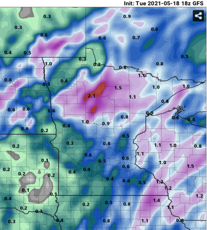 Tracking rainfall timing into Friday; July-like weekend ahead
