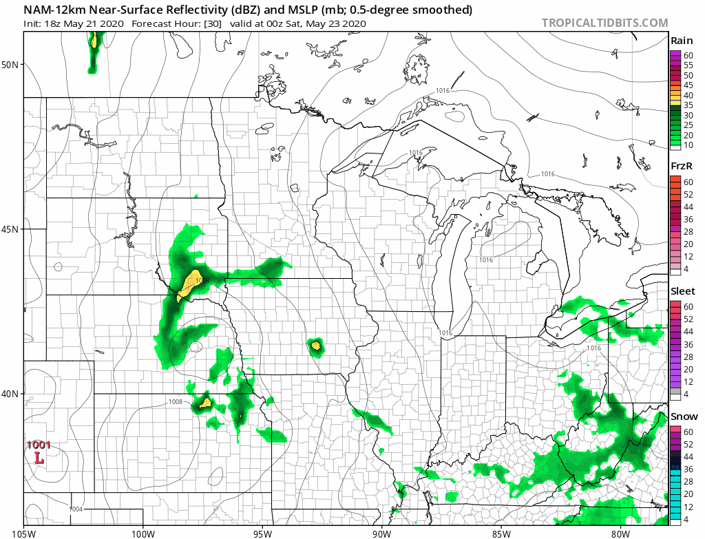 NOAA NAM model
