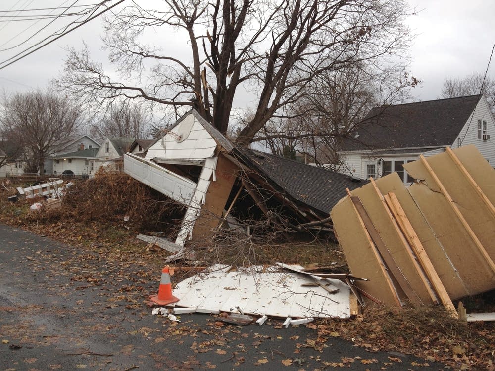 West St. Paul picks up after weak twister MPR News