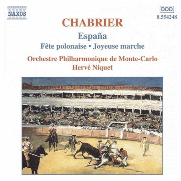 Poster Emmanuel Chabrier - Joyeuse marche