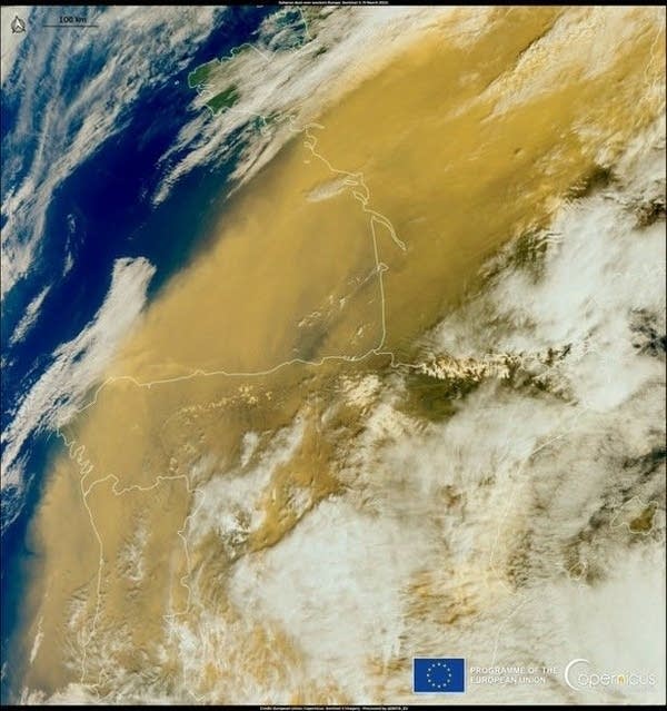 Sahara dust