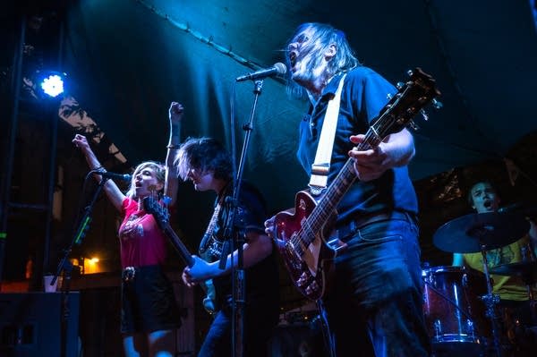 The Shackeltons performed with Christy Costello at Front Row Paul Fest! A Celebration of Life for Paul Engebretson on Saturday, May 31, 2025 at Palmer’s Bar.