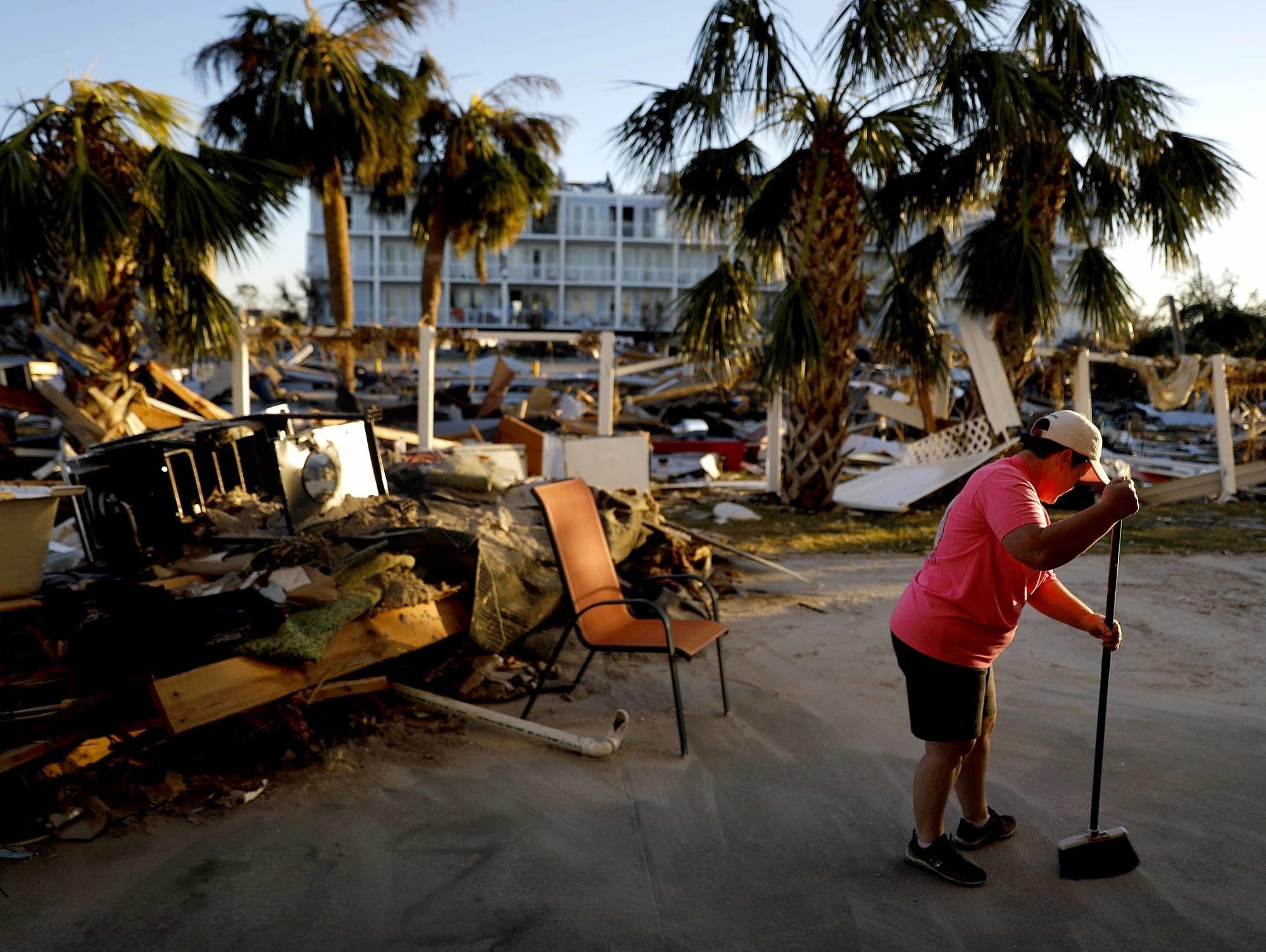 Hurricane Michael damage
