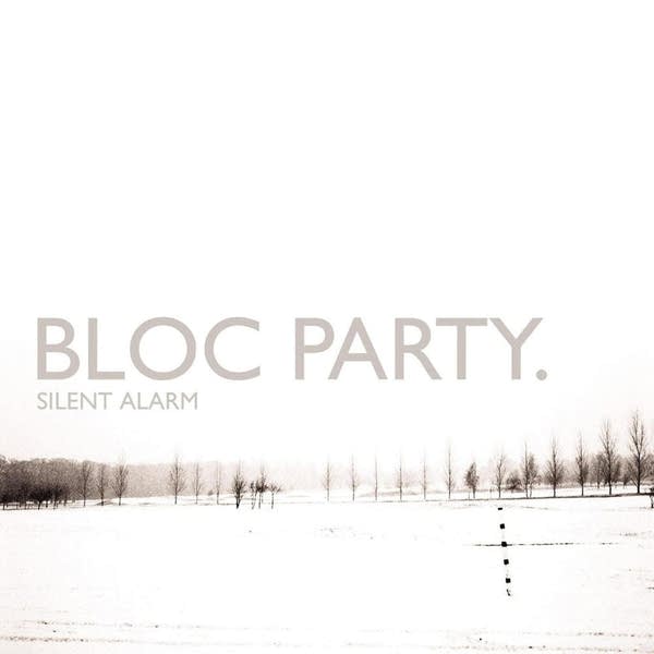 A winter scene on an album cover.