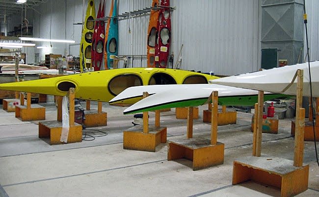 Kevlar canoes