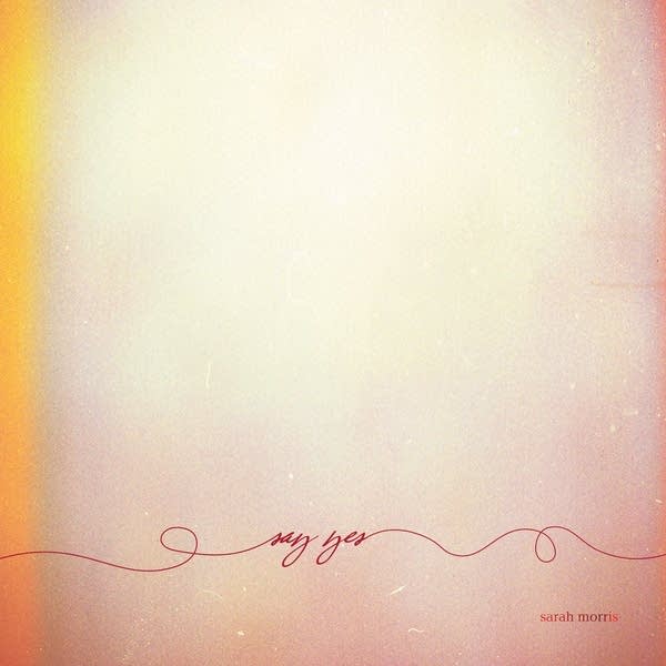 Scripted type treatment of the words "Say yes"