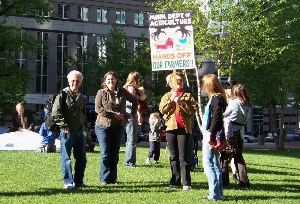 Raw milk protest
