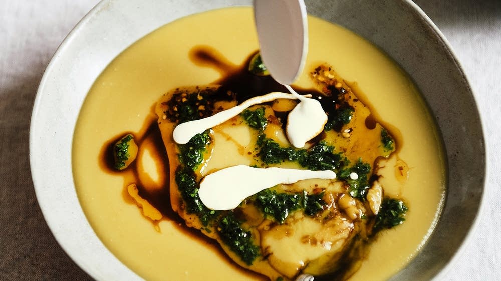 Split Pea Soup w/ Balsamic Vinegar The Splendid Table