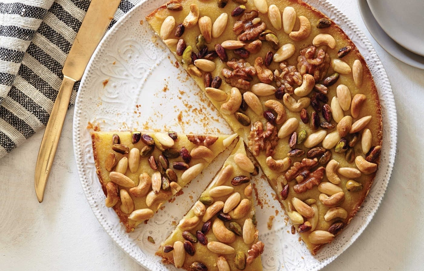 Syrian Semolina and Nut Cake The Splendid Table