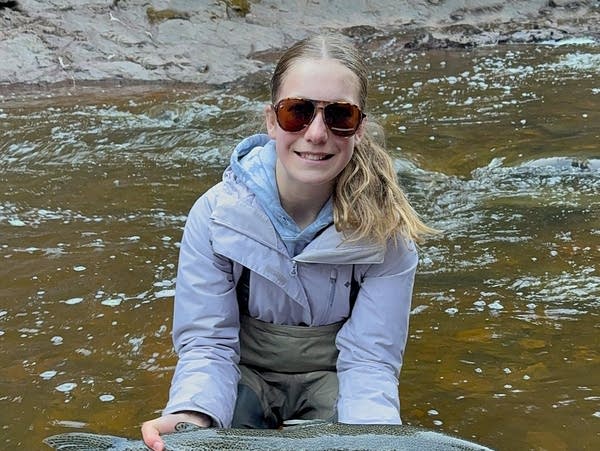 A 12-year-old Minnesota girl caught a 30’’ trout, breaking her older sister's state record