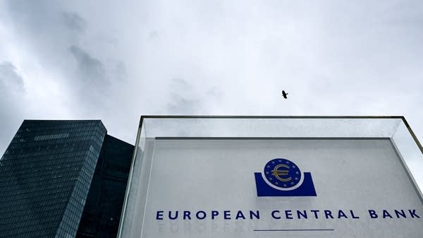 The European Central Bank is among the central banks that will meet this week. Tensions in France mean that it will likely have to wait to raise rates.