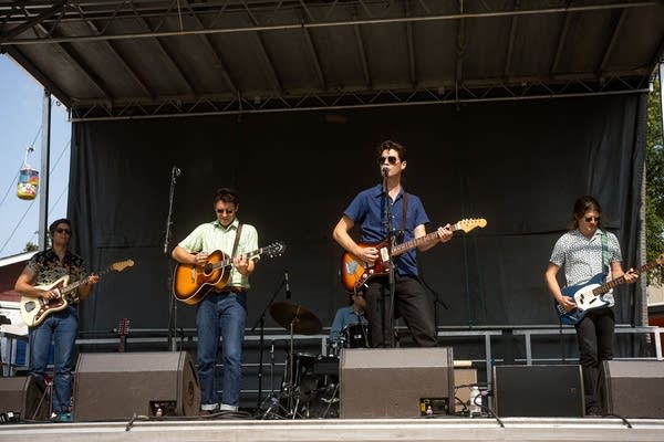 The Cactus Blossoms performing at the Minnesota State Fair in 2023.