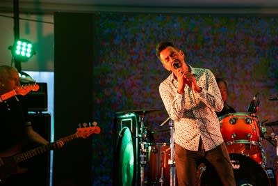 Sweet & Tender Hooligans performing on stage