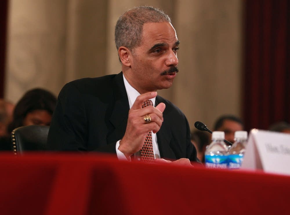Holder testifies