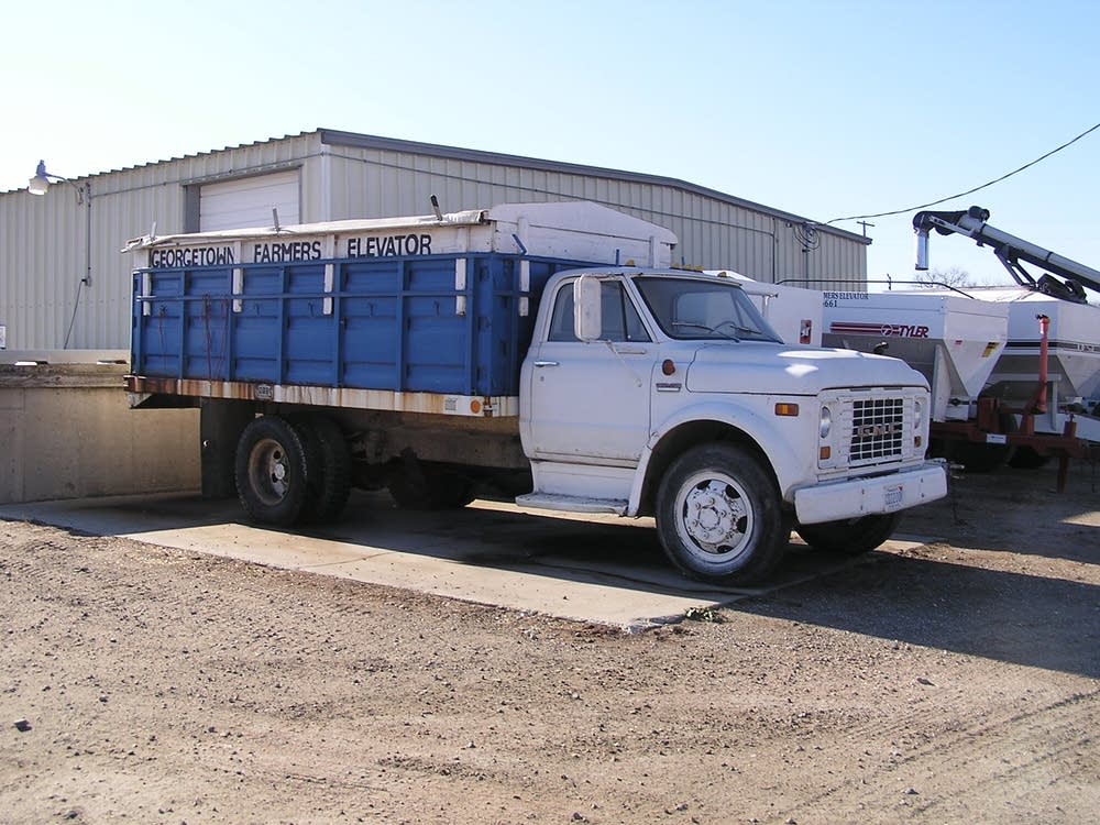 A smaller truck.