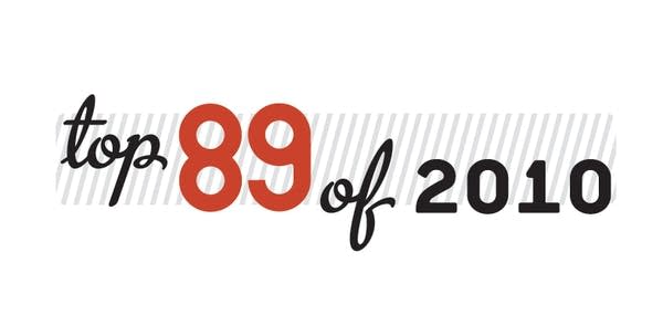 Top 89 songs of 2010