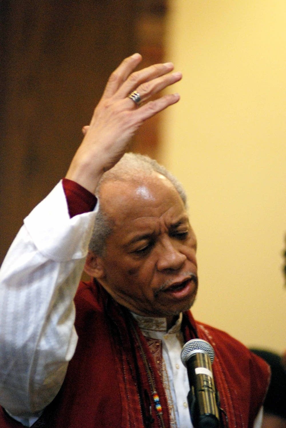 Poet Louis Alemayehu