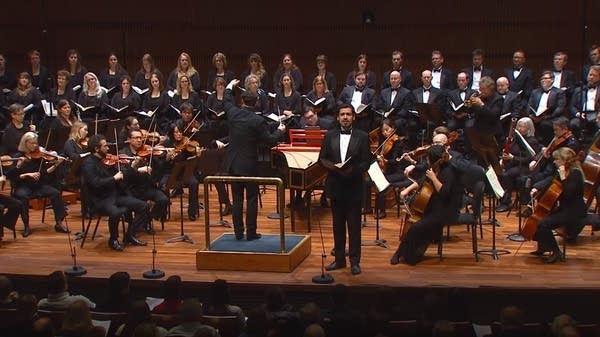 Poster SPCO performs Handel's Messiah in 2016.