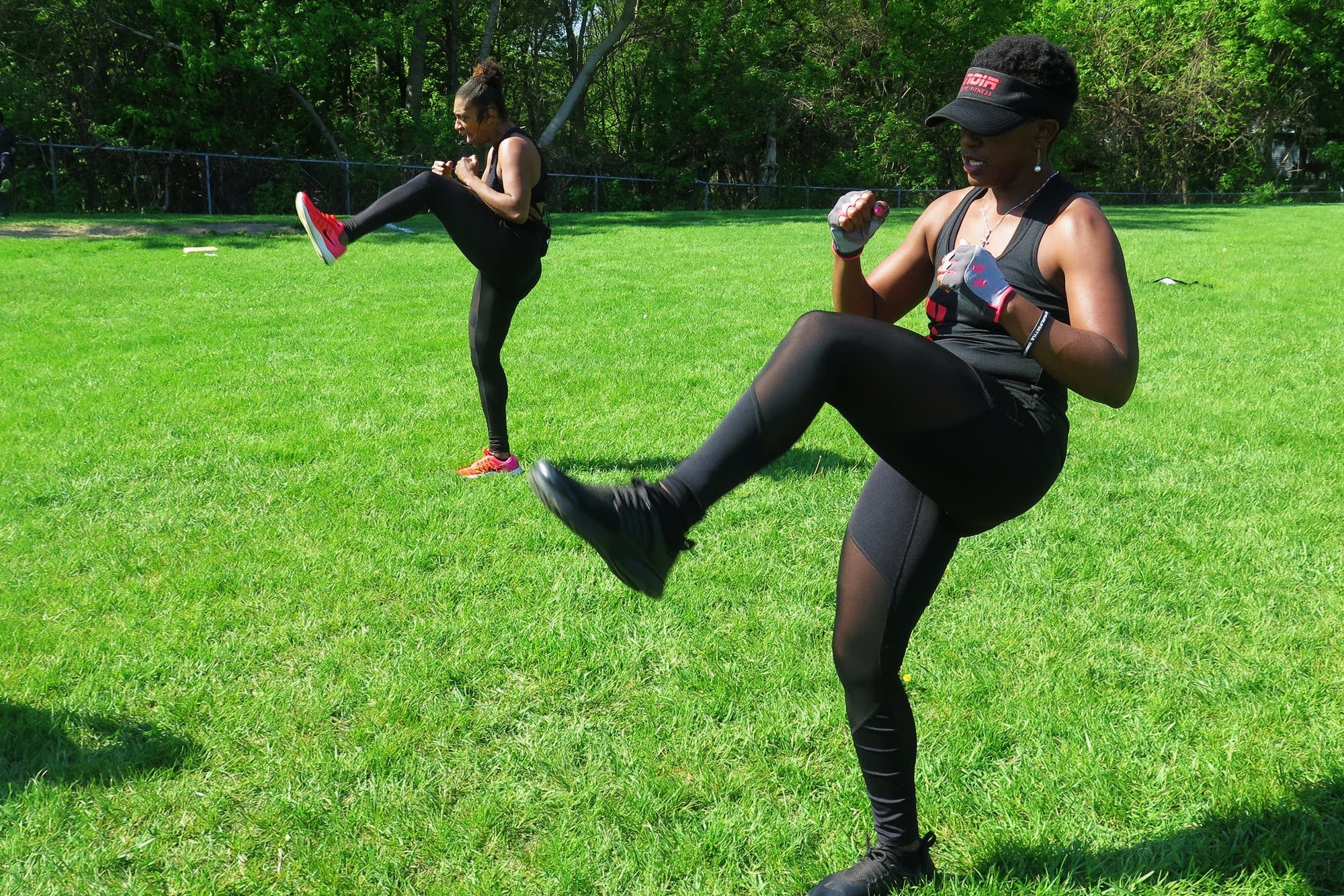Valerie Turner and Chaz Sandifer started Noir Elite Fitness in April
